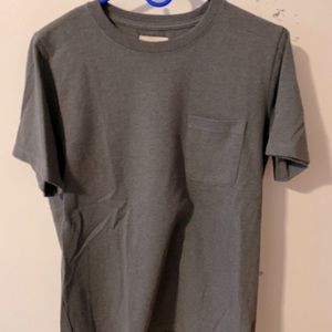 Taylor Stitch Heavy Bag Tee, Heather Grey